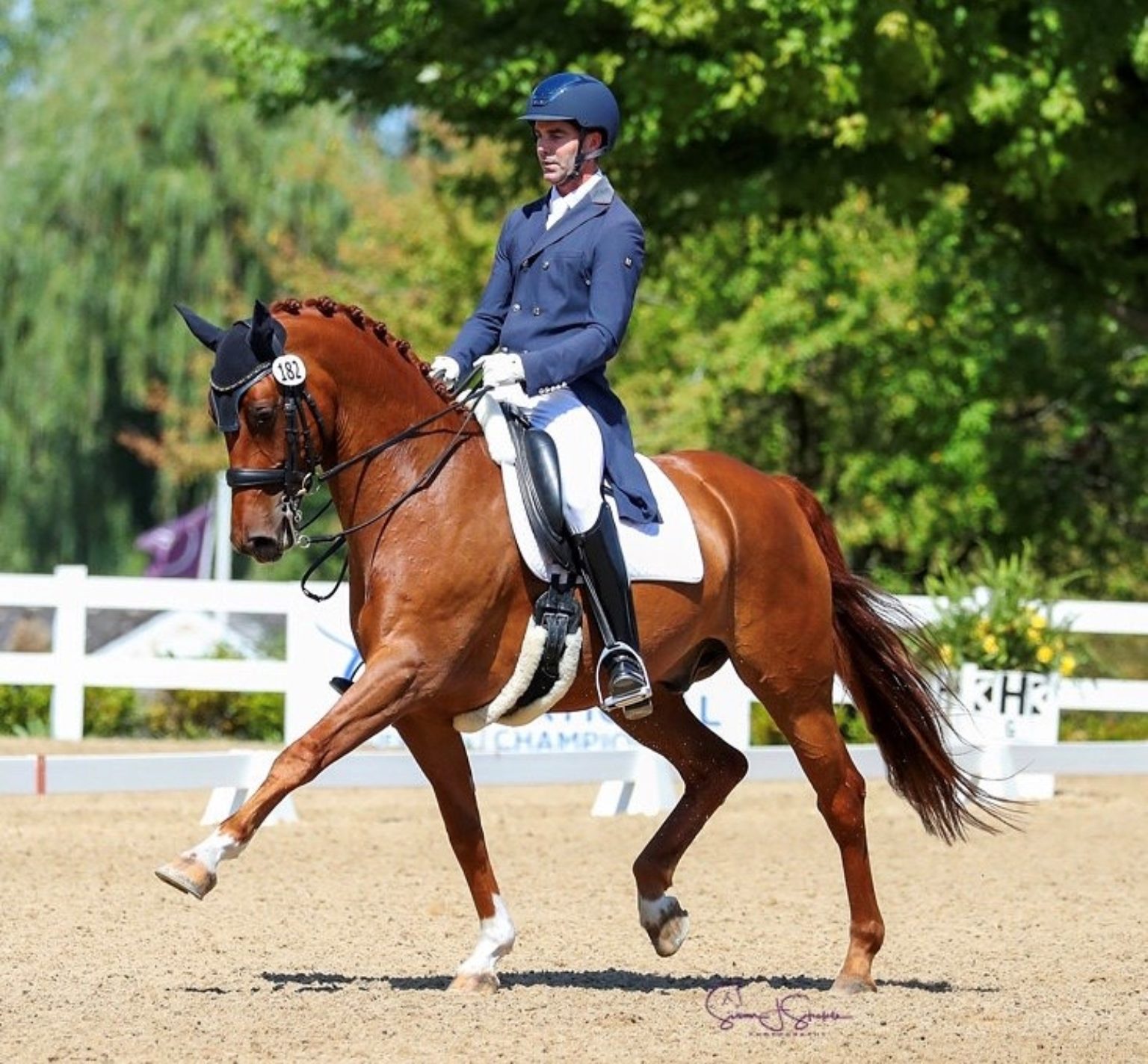 Nick Wagman and Ferano owned by Elizabeth Keadle. Susan Stickle photo